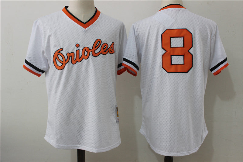 Cal Ripken Jr Baltimore Orioles white Authentic jersey