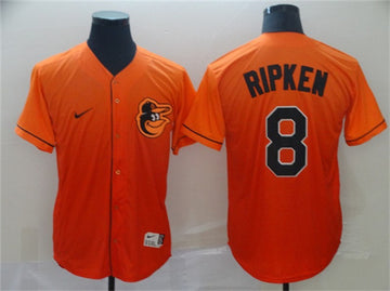 Cal Ripken Jr Baltimore Orioles orange jersey