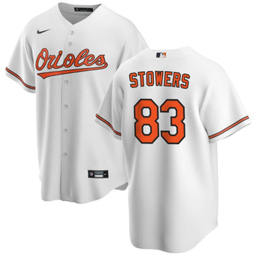 Kyle Stowers Baltimore Orioles white jersey