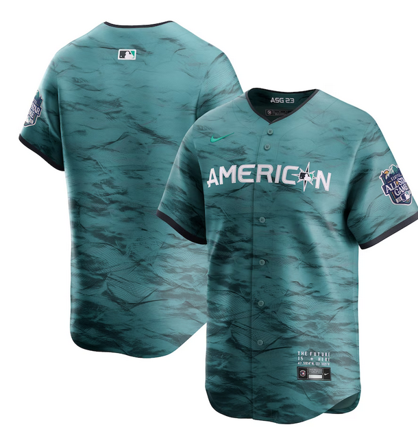Custom Baltimore Orioles teal All-Star jersey