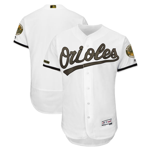 Custom Baltimore Orioles white jersey