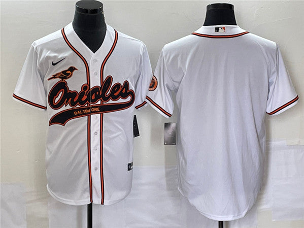 Custom Baltimore Orioles white jersey