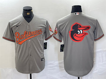 Baltimore Orioles gray jersey