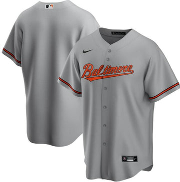 Baltimore Orioles grey jersey