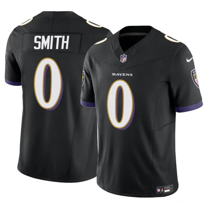 Roquan Smith Baltimore Ravens black FUSE jersey