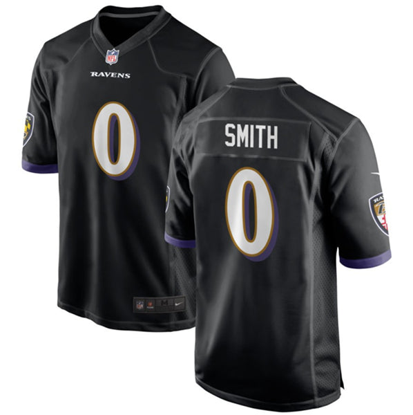 Roquan Smith Baltimore Ravens black Game jersey