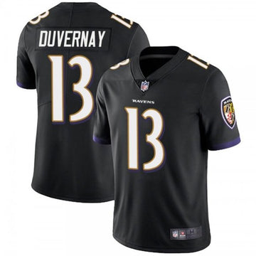 Baltimore Ravens #13 Devin Duvernay Black Jersey