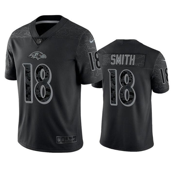Roquan Smith Baltimore Ravens black jersey