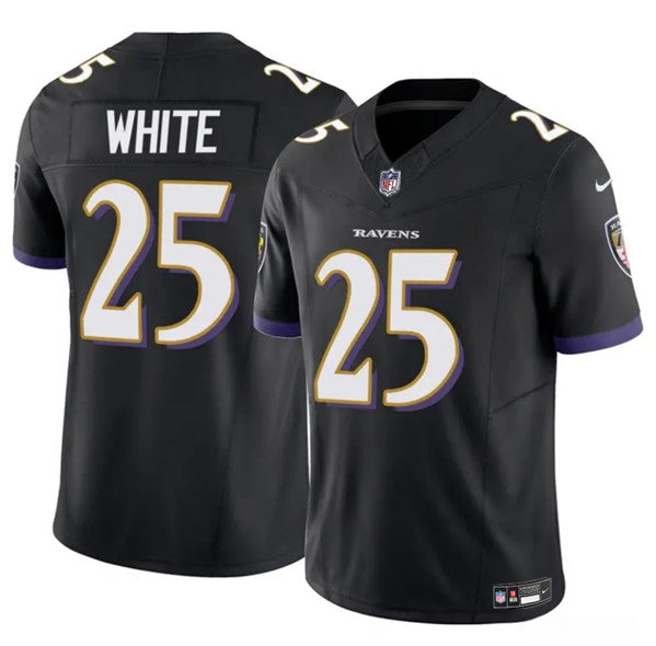 Tre'Davious White Baltimore Ravens black FUSE jersey