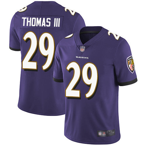 Baltimore Ravens #29 Earl Thomas Purple Jersey
