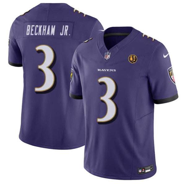 Odell Beckham Jr Baltimore Ravens purple FUSE jersey
