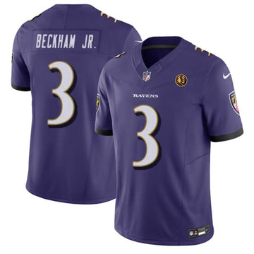 Odell Beckham Jr Baltimore Ravens purple FUSE jersey
