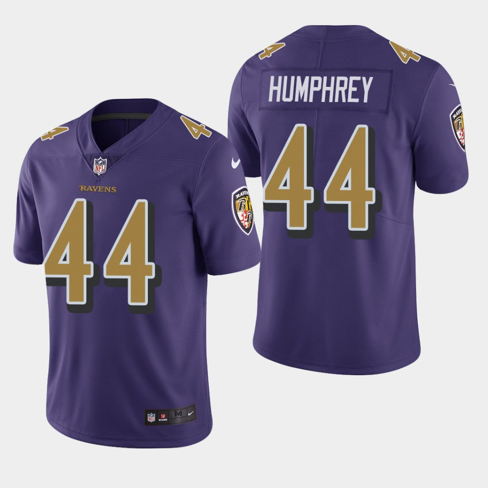 Baltimore Ravens #44 Marlon Humphrey Purple Color Rush Jersey