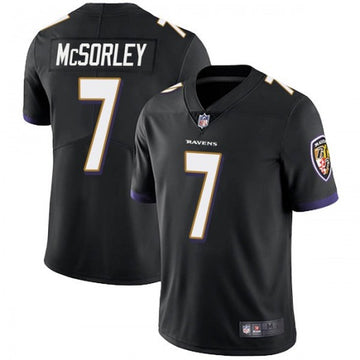Baltimore Ravens #7 Trace McSorley Black Jersey