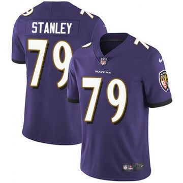 Baltimore Ravens #79 Ronnie Stanley Purple Jersey