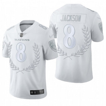 Lamar Jackson Baltimore Ravens platinum Platinum jersey