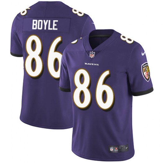 Baltimore Ravens #86 Nick Boyle Purple Jersey