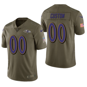 Baltimore Ravens Customized Salute To Service Jersey