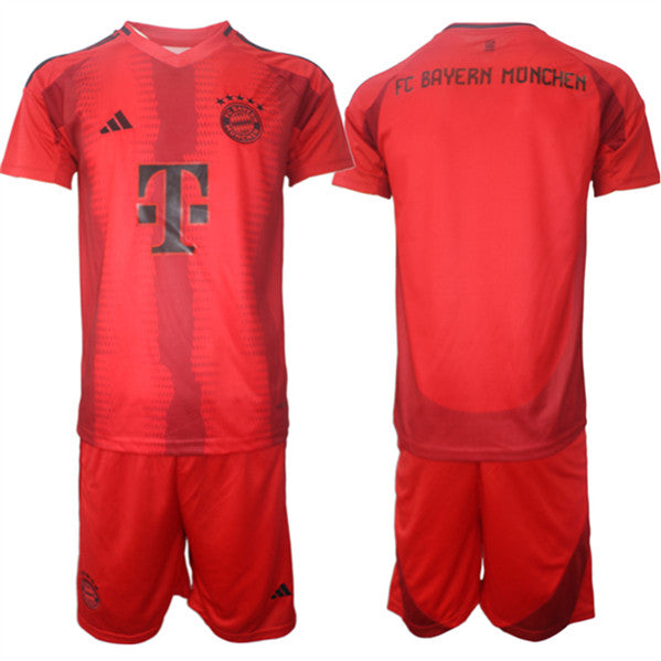 Custom Bayern Munich red Home jersey