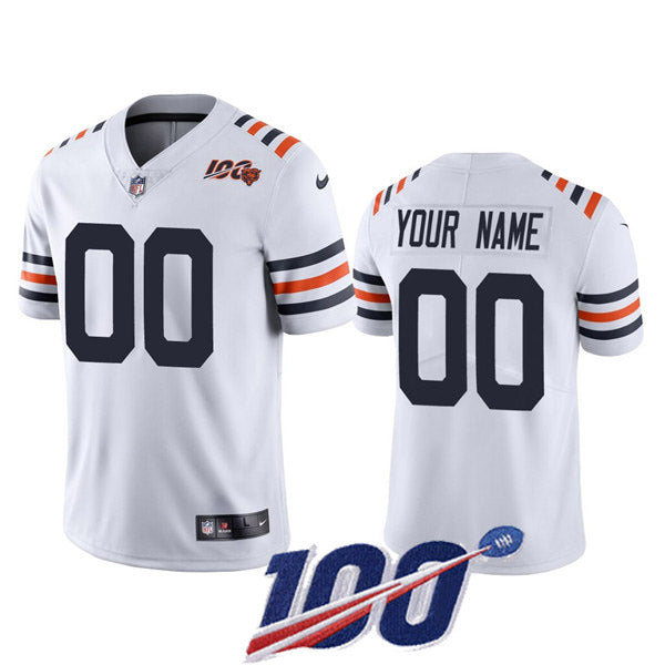 Bears 100th Season White Jersey