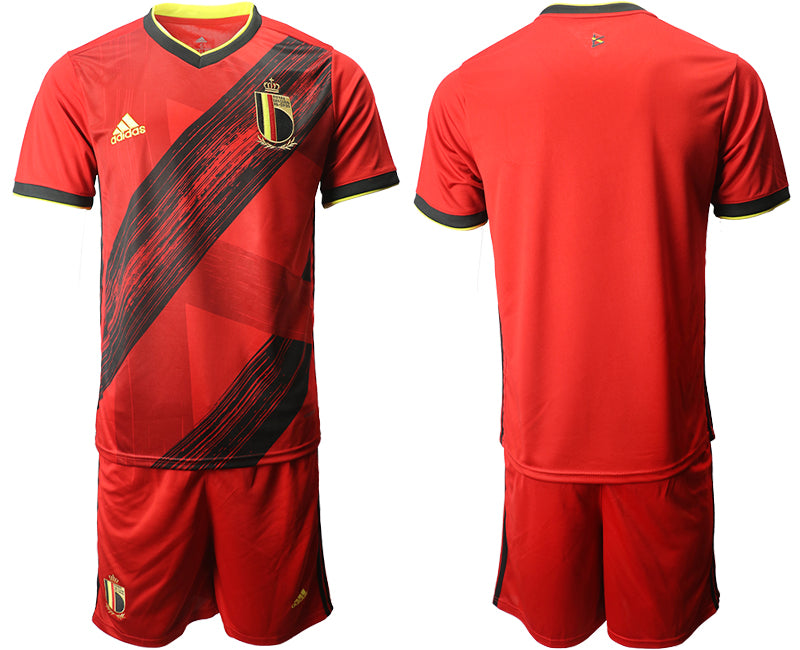 Custom Belgium National Team red jersey