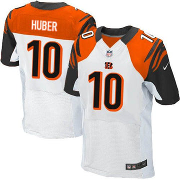 Bengals #10 Kevin Huber White Elite Jersey