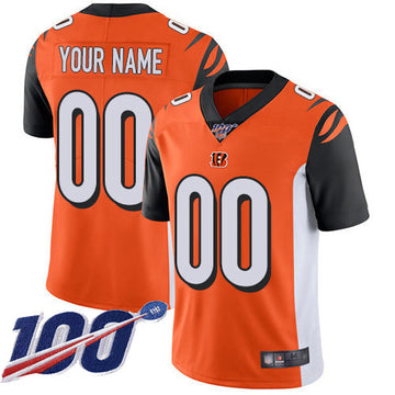 Bengals 100th Season Orange Jersey