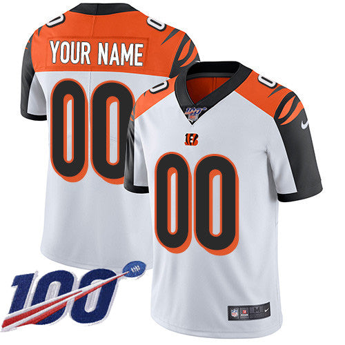 Bengals 100th Season White Jersey