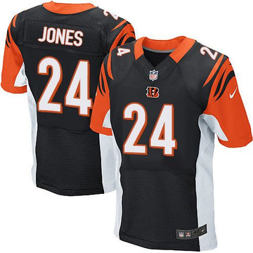 Bengals #24 Adam Jones Black Team Color Elite Jersey