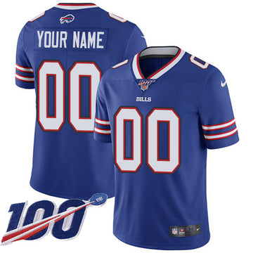 Bills 100th Season Blue Jersey
