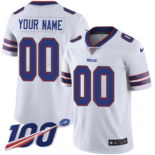 Bills 100th Season White Jersey