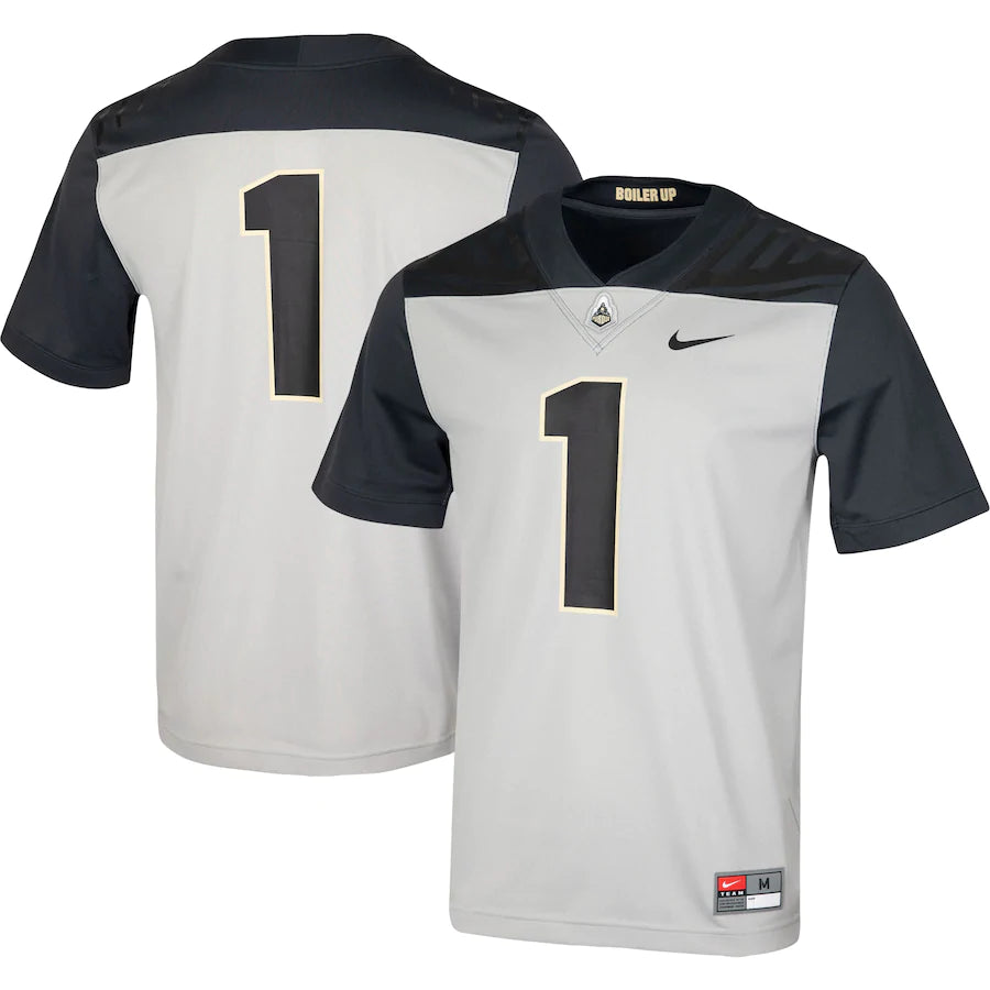 Purdue Boilermakers grey jersey