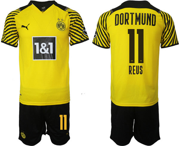 Marco Reus Borussia Dortmund yellow Home jersey