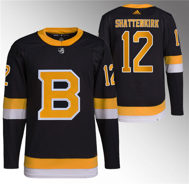 Kevin Shattenkirk Boston Bruins black Home jersey