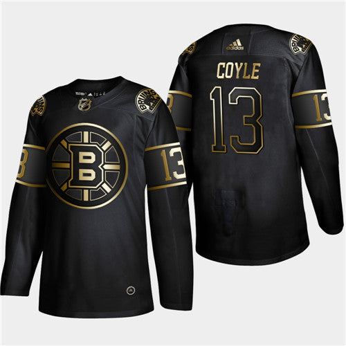 Charlie Coyle Boston Bruins black jersey