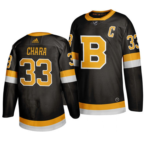 Zdeno Chara Boston Bruins black Alternate jersey