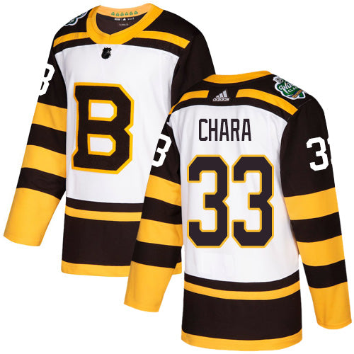 Zdeno Chara Boston Bruins white Classic jersey