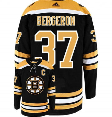 Patrice Bergeron Boston Bruins black jersey