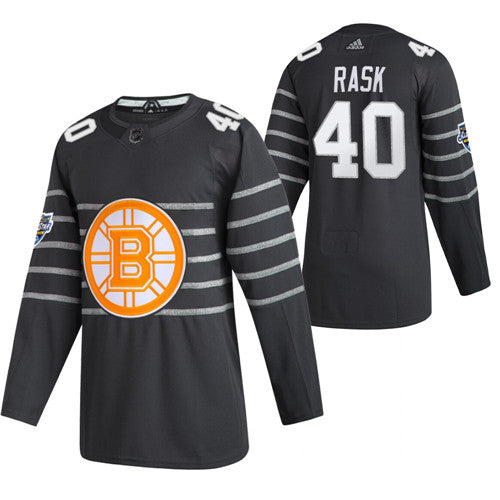 Tuukka Rask Boston Bruins grey jersey