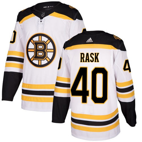 Tuukka Rask Boston Bruins white jersey