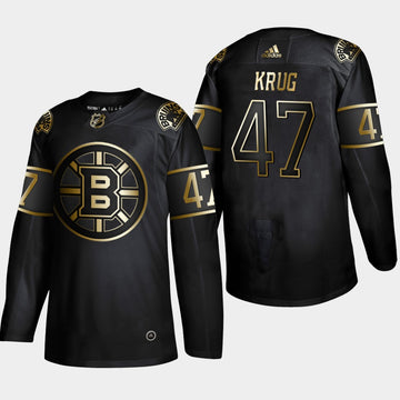 Torey Krug Boston Bruins black jersey