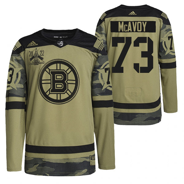 Charlie McAvoy Boston Bruins camo Camo jersey
