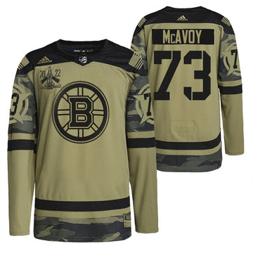 Charlie McAvoy Boston Bruins camo Camo jersey