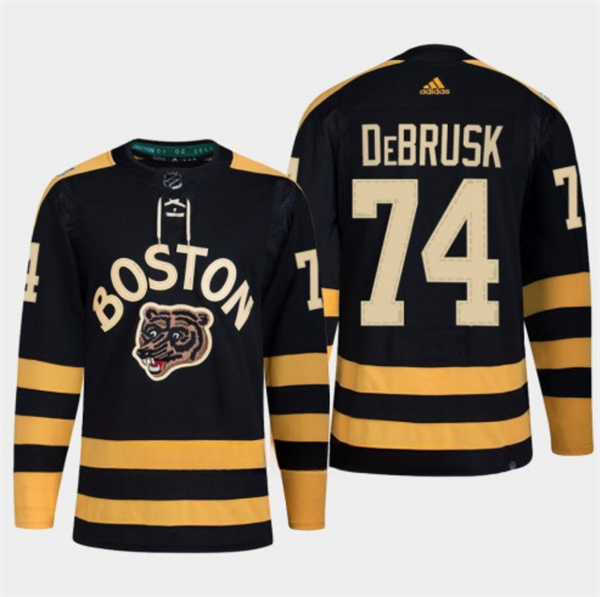 Jake DeBrusk Boston Bruins black Classic jersey