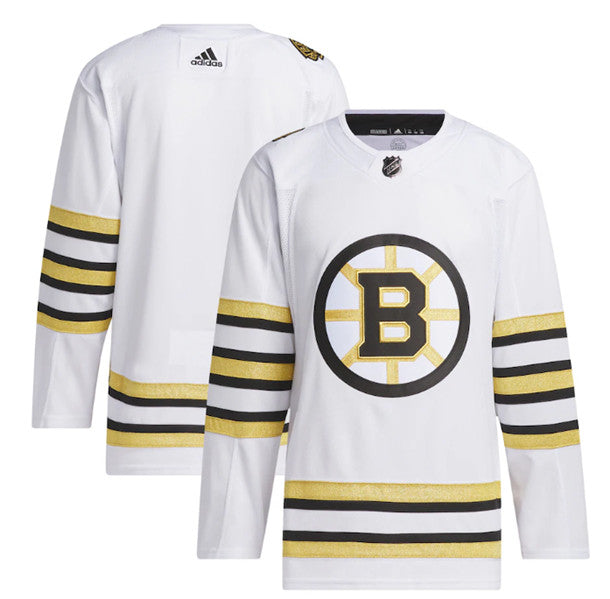 Custom Boston Bruins white jersey