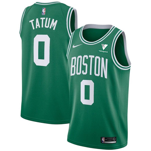 Jayson Tatum Boston Celtics green jersey