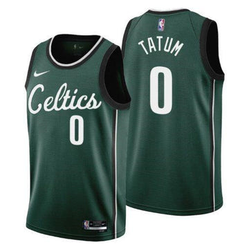 Jayson Tatum Boston Celtics green City Edition jersey
