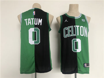 Jayson Tatum Boston Celtics green-black jersey