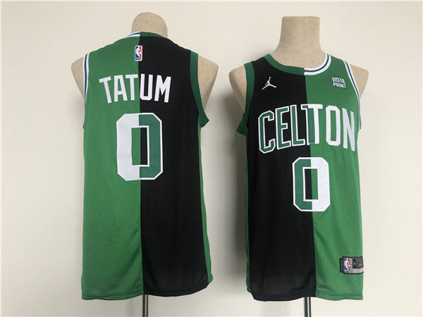 Jayson Tatum Boston Celtics green-black jersey
