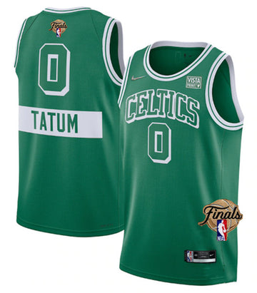 Jayson Tatum Boston Celtics green jersey